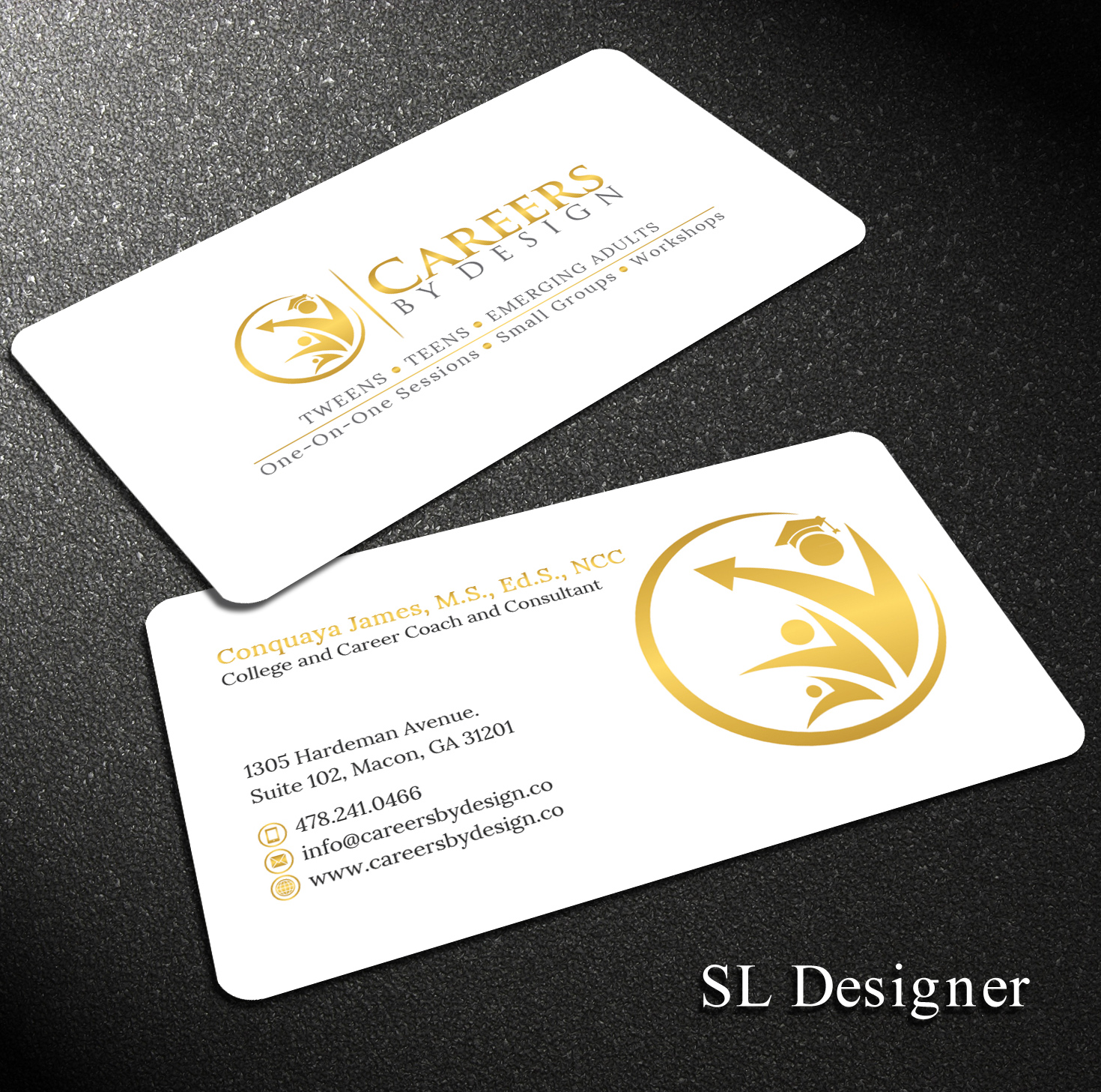 Business Card Design by SL Designer for this project | Design #21555753