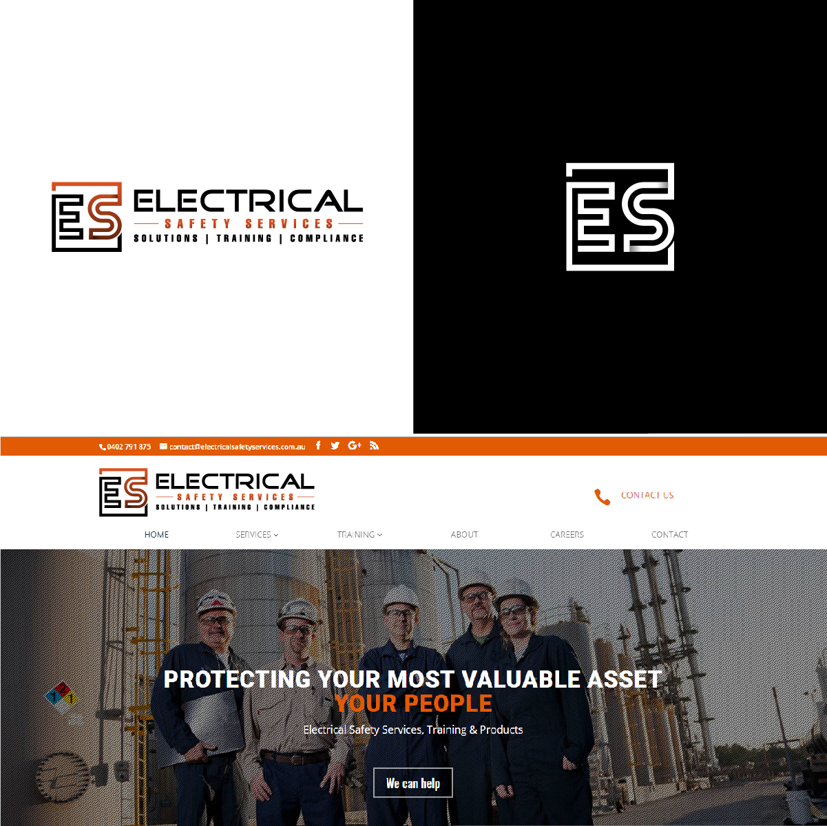 Logo-Design von Deziners Zone für Electrical Safety Services | Design #21551077