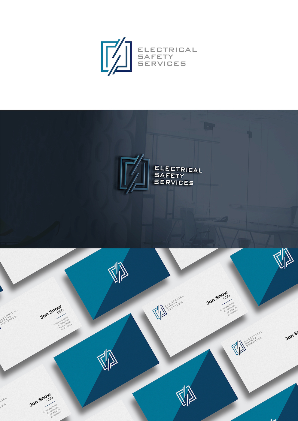 Logo-Design von christianpoetoe für Electrical Safety Services | Design #21551729