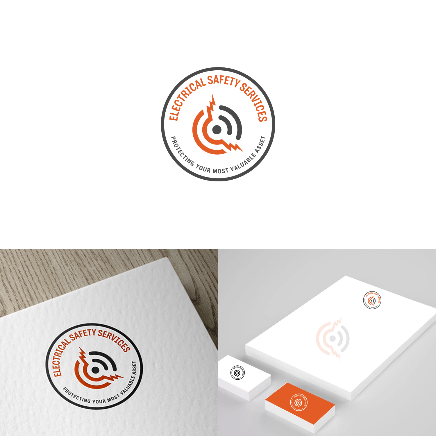 Logo Design by Maxo-Biz for Electrical Safety Services | Design #21551192
