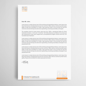 Briefkopf-Design von Infinitive Technology für dieses Projekt | Design: #21550763