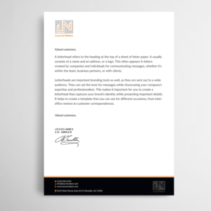 Briefkopf-Design von Infinitive Technology für dieses Projekt | Design: #21550764