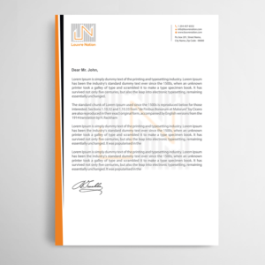 Briefkopf-Design von Infinitive Technology für dieses Projekt | Design: #21550914