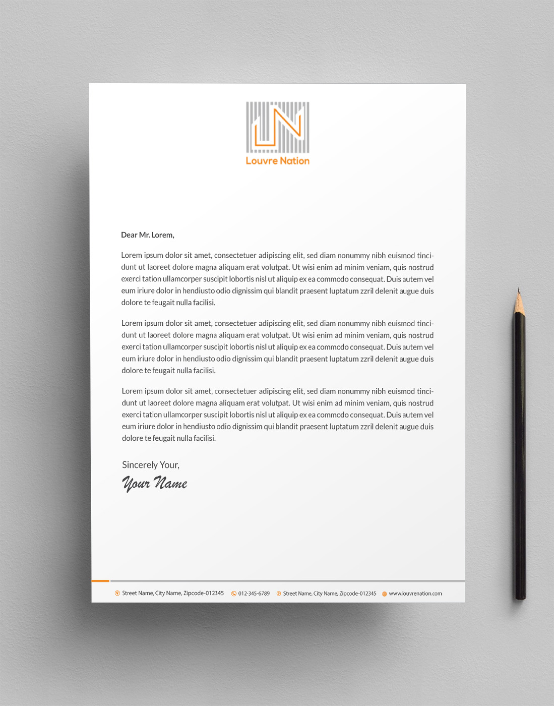 Letterhead Design by Infinitive Technology for this project | Design #21550925