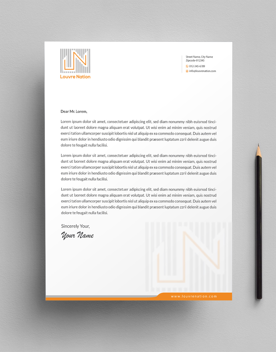Letterhead Design by Infinitive Technology for this project | Design #21550929