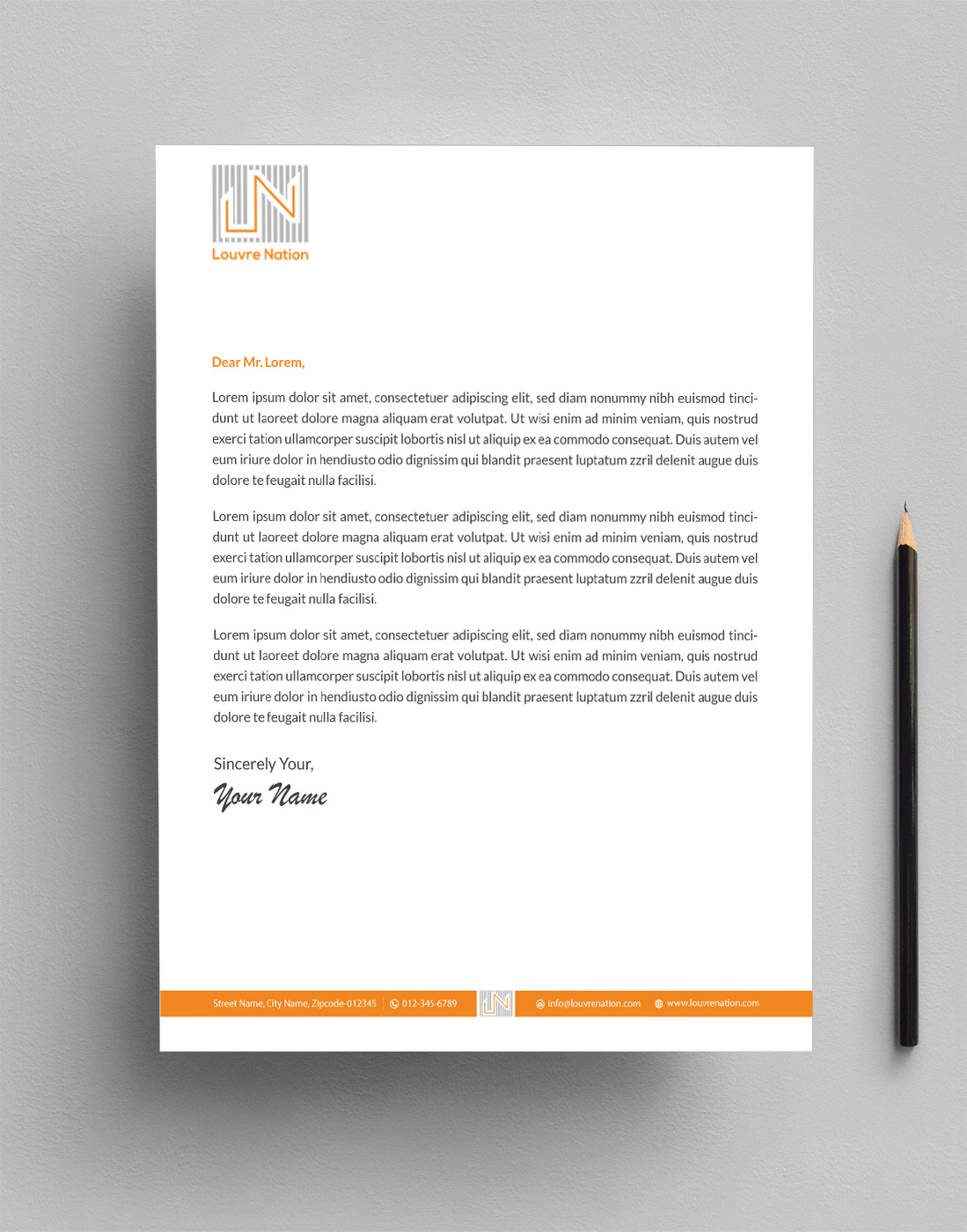 Letterhead Design by Infinitive Technology for this project | Design #21550934