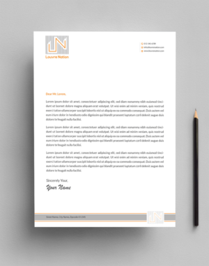 Letterhead Design by Infinitive Technology for this project | Design: #21551020