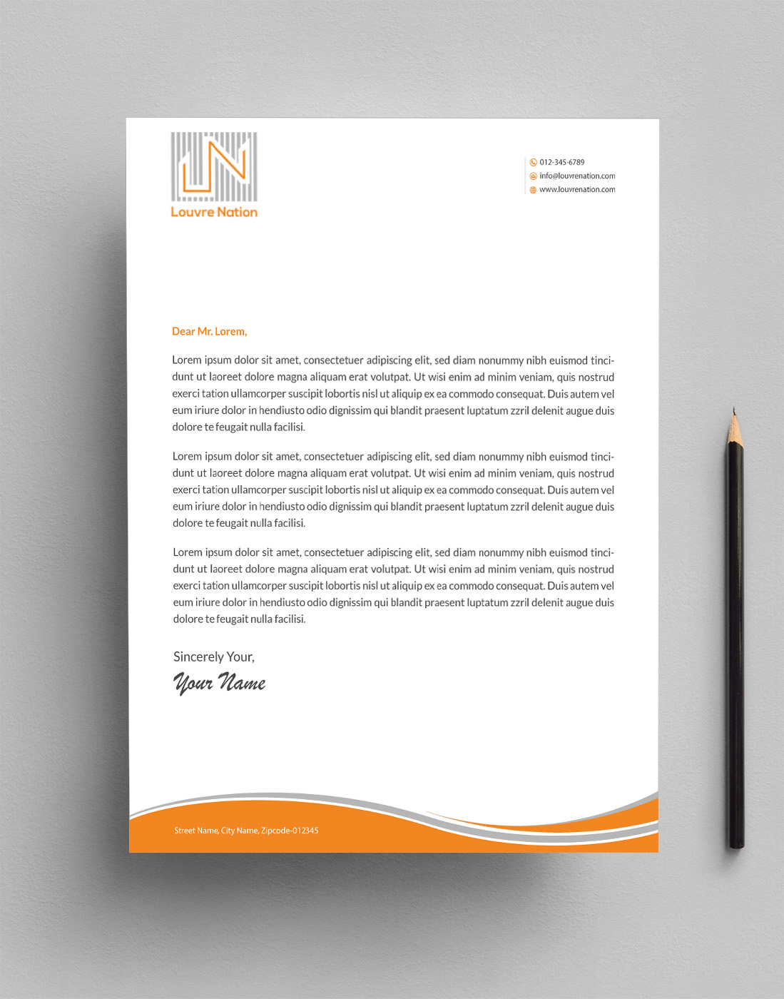 Letterhead Design by Infinitive Technology for this project | Design #21551024