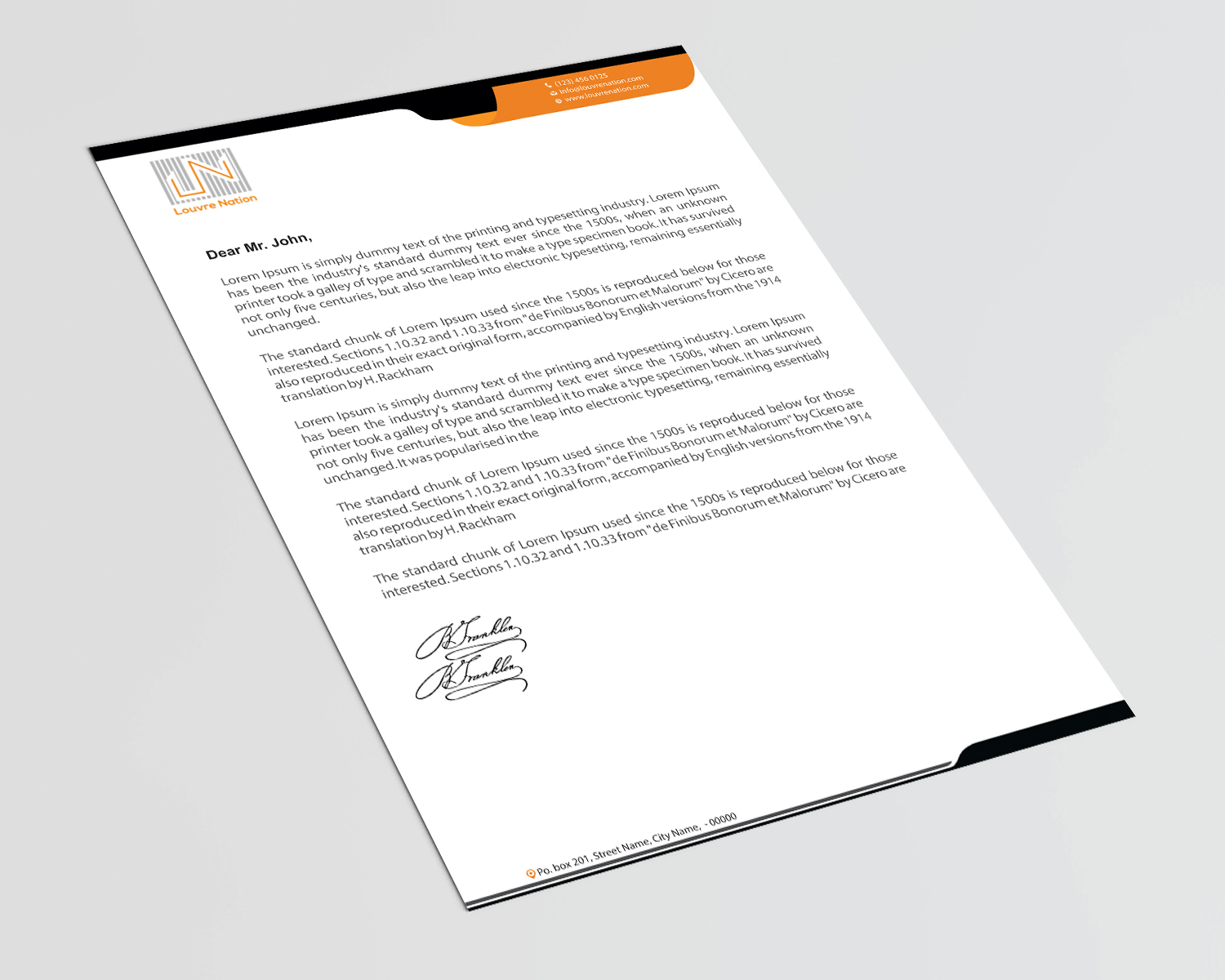 Briefkopf-Design von Infinitive Technology für dieses Projekt | Design #21551175