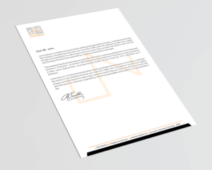Briefkopf-Design von Infinitive Technology für dieses Projekt | Design: #21551179