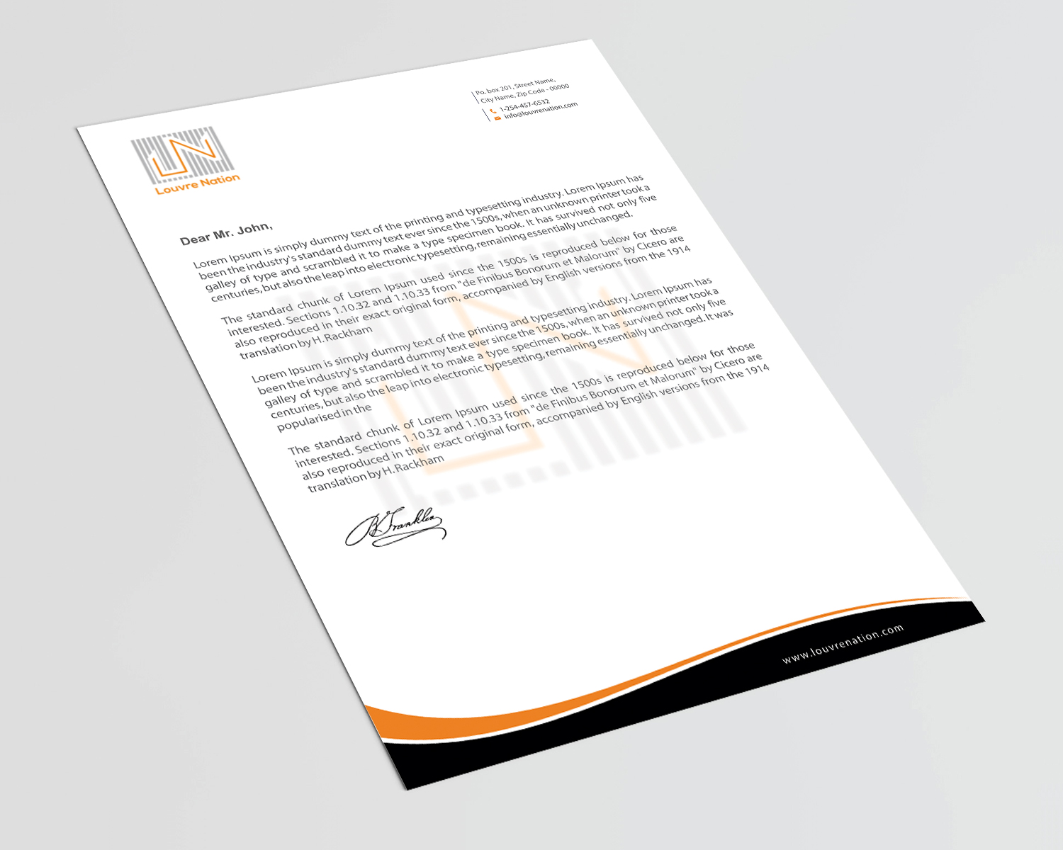 Briefkopf-Design von Infinitive Technology für dieses Projekt | Design #21551180
