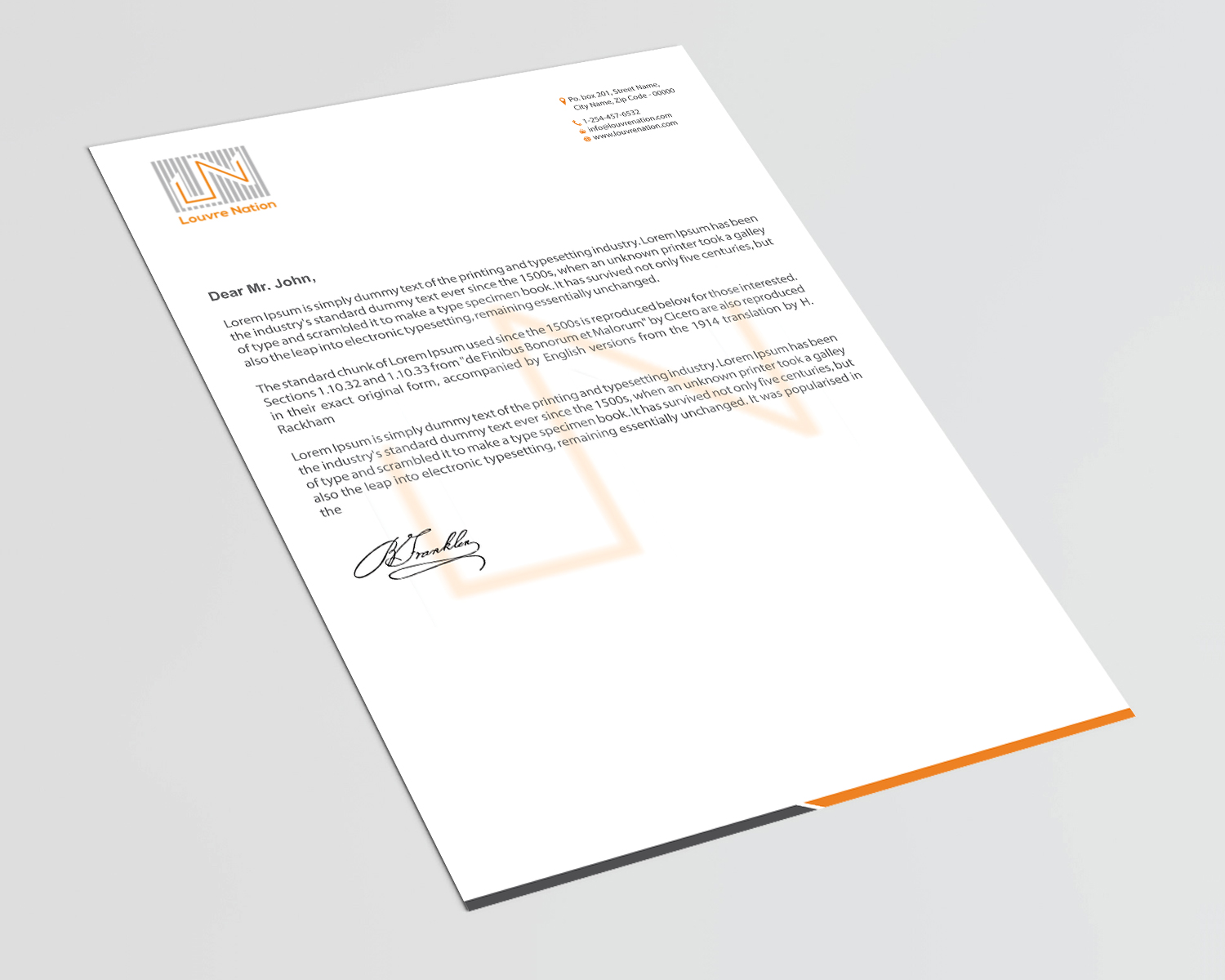 Briefkopf-Design von Infinitive Technology für dieses Projekt | Design #21551181