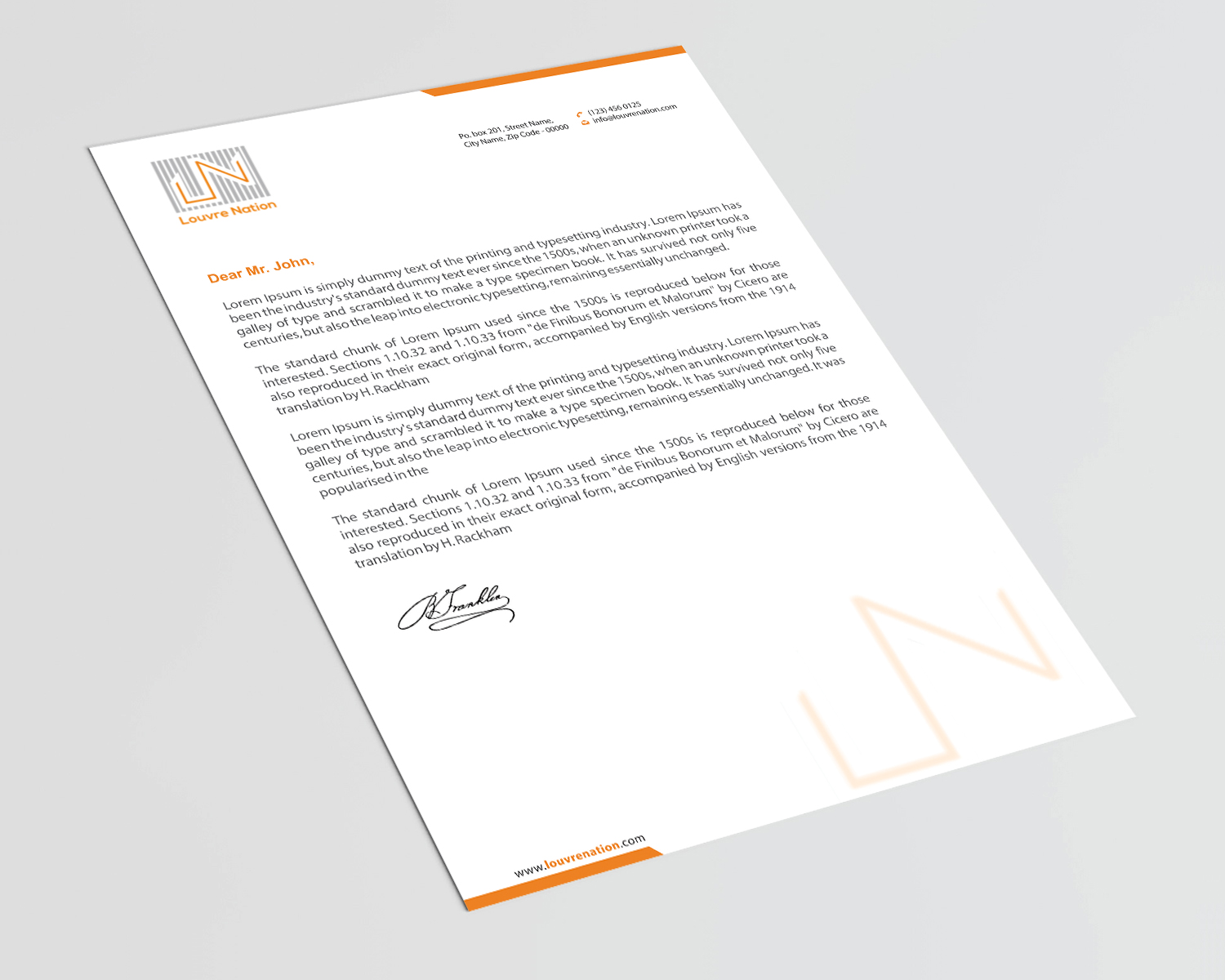 Briefkopf-Design von Infinitive Technology für dieses Projekt | Design #21551547