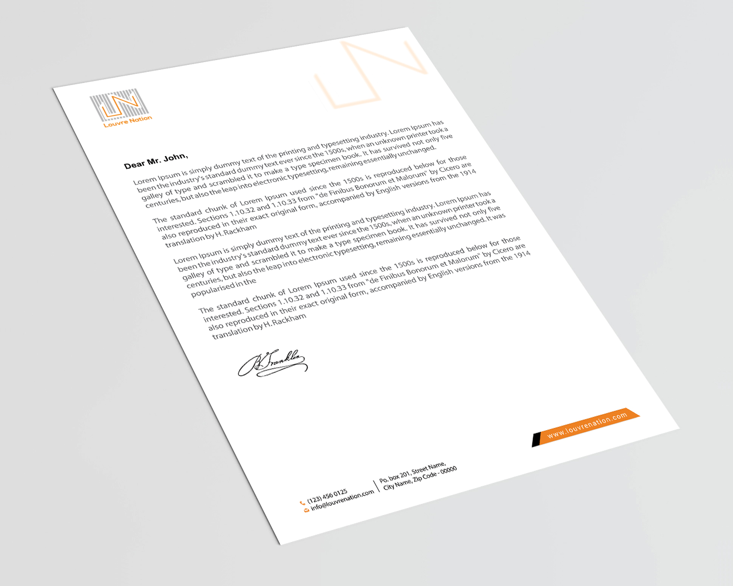 Briefkopf-Design von Infinitive Technology für dieses Projekt | Design #21551556