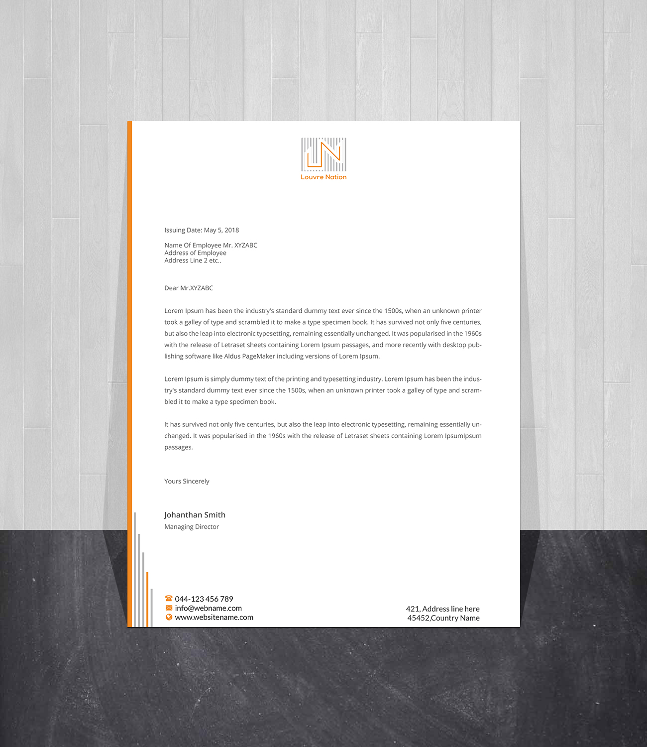 Briefkopf-Design von Creations Box 2015 für dieses Projekt | Design #21552989