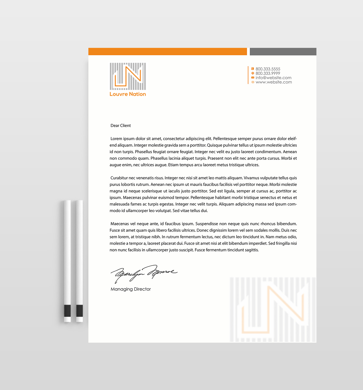 Briefkopf-Design von Designs 2019 für dieses Projekt | Design #21550952