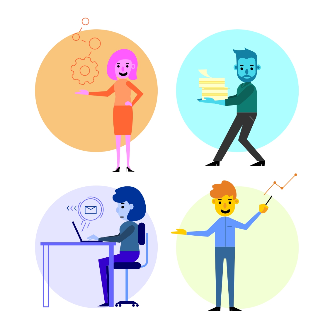 Illustration Design by Cako 3 for Purple Koru | Design #21554496