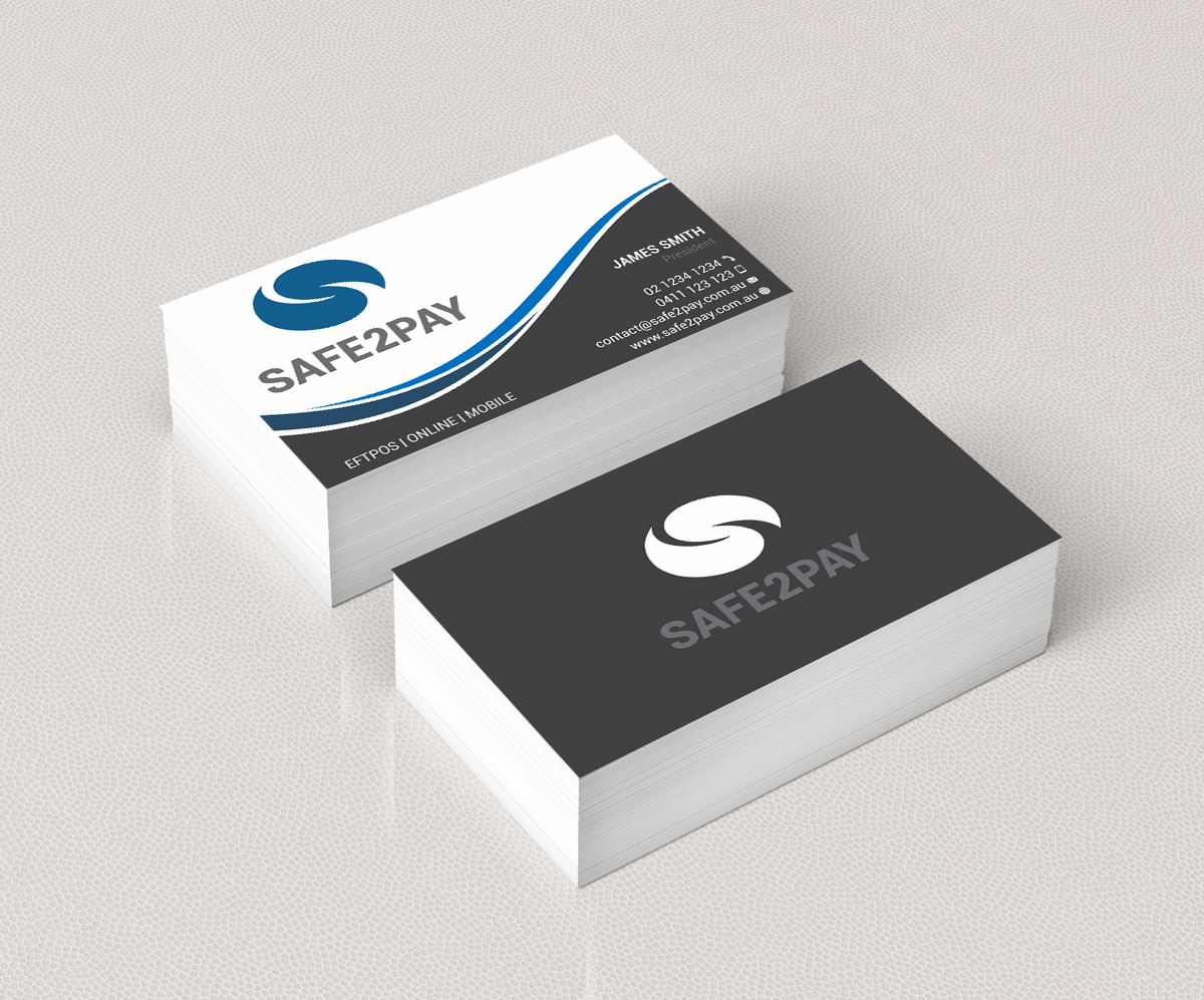 Business Card Design by Infinitive Technology for Safe2Pay | Design #21549389