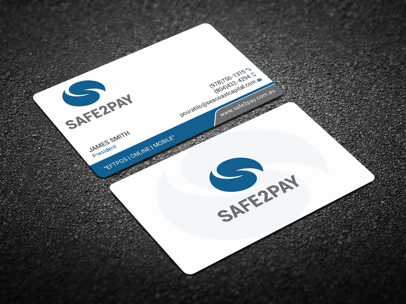 Business Card Design by Infinitive Technology for Safe2Pay | Design #21549399