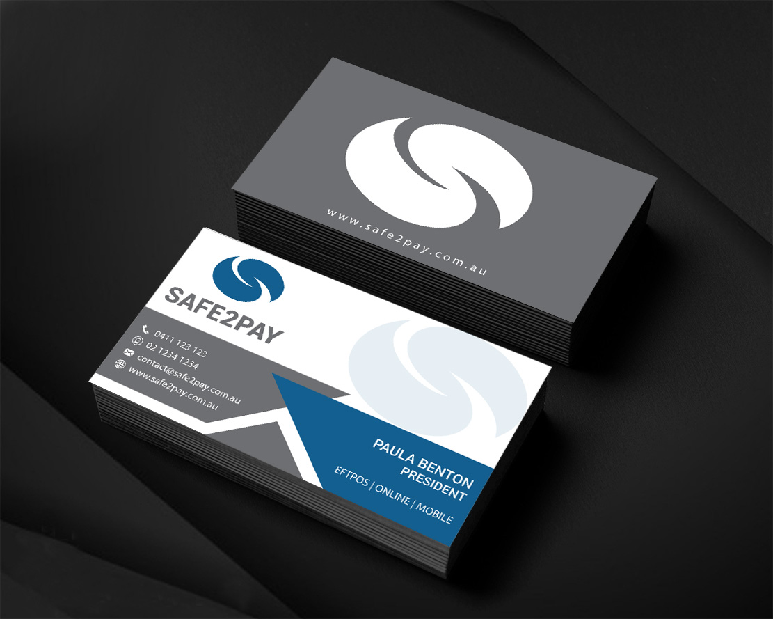 Business Card Design by Infinitive Technology for Safe2Pay | Design #21549539