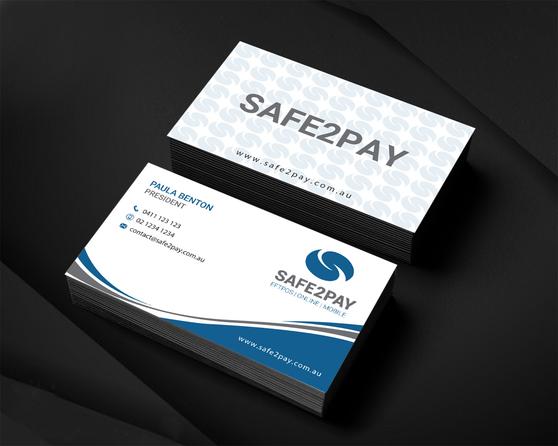 Business Card Design by Infinitive Technology for Safe2Pay | Design #21549540