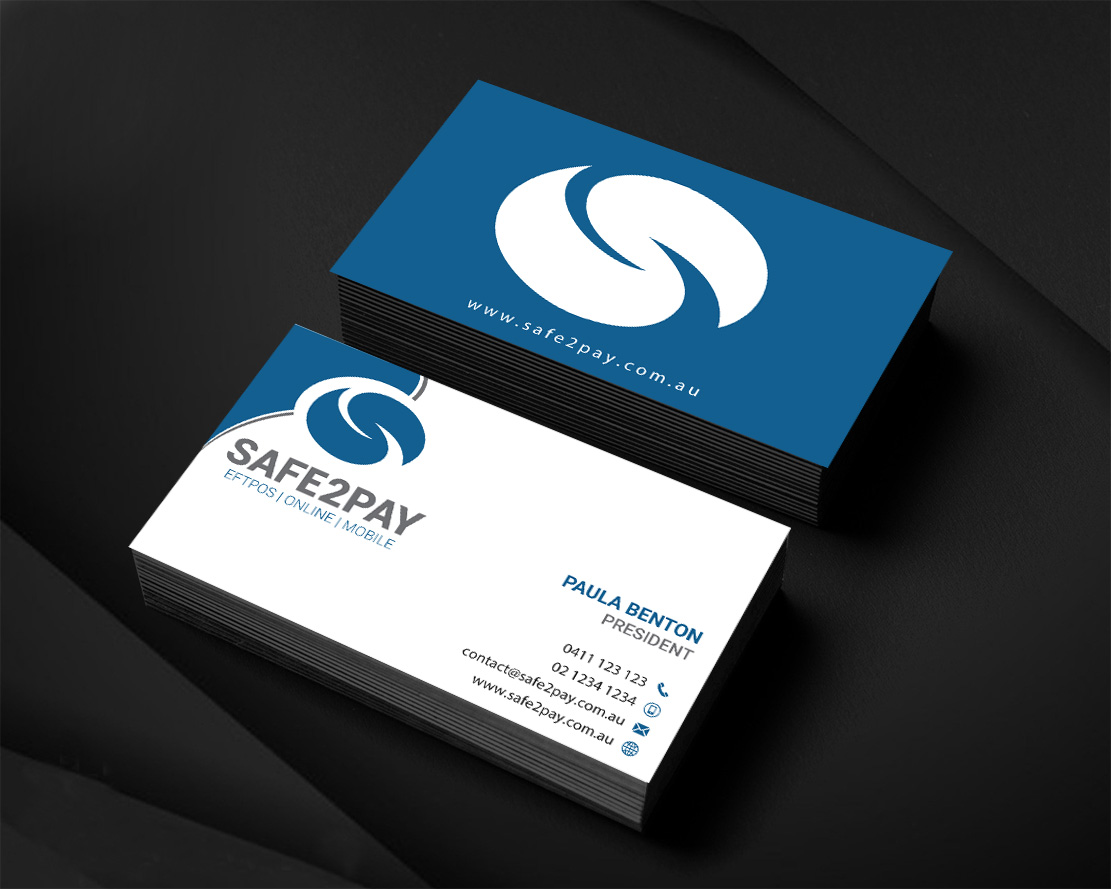 Business Card Design by Infinitive Technology for Safe2Pay | Design #21549542