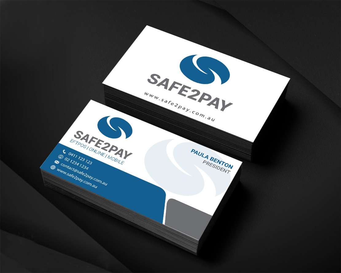 Business Card Design by Infinitive Technology for Safe2Pay | Design #21549543