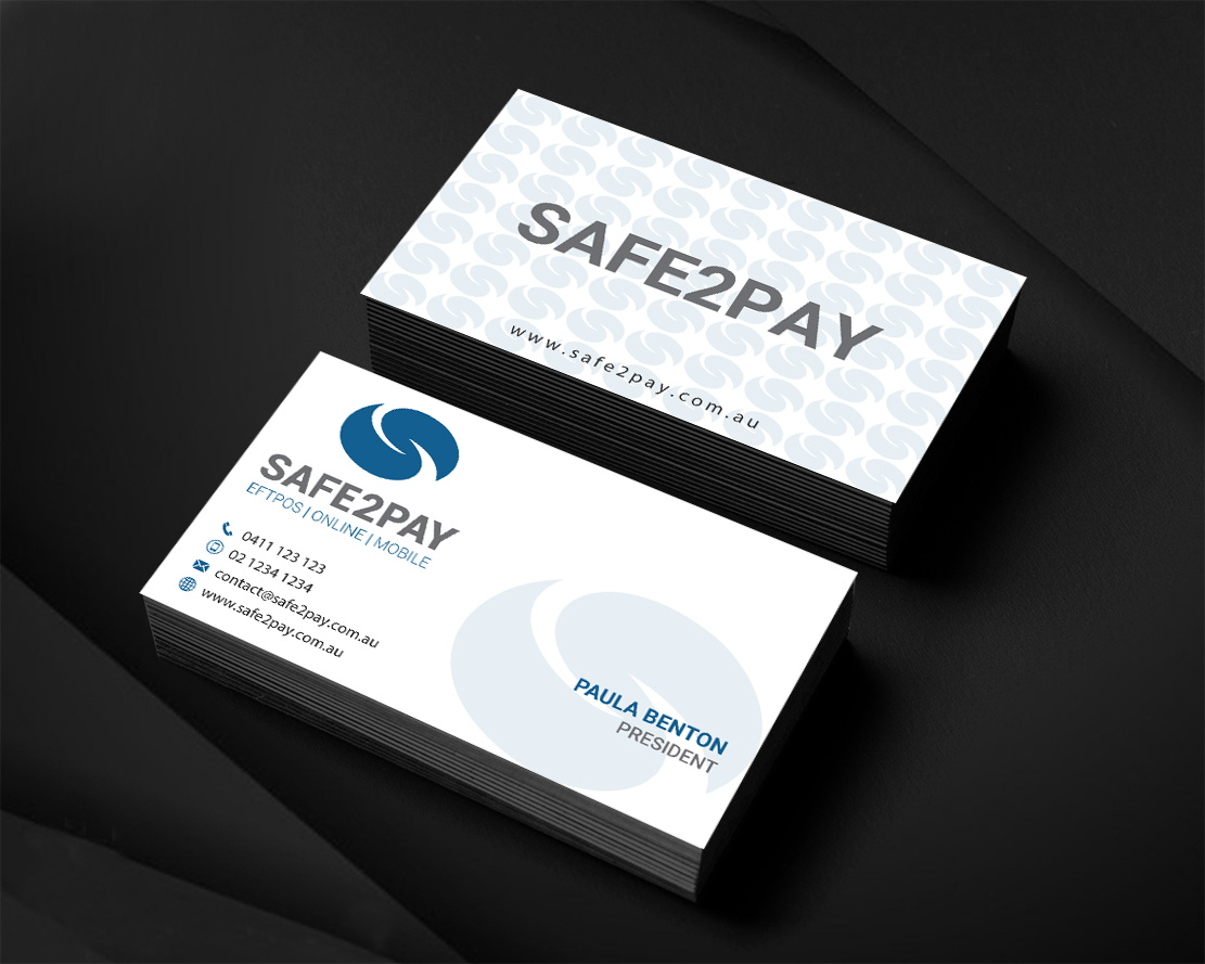 Business Card Design by Infinitive Technology for Safe2Pay | Design #21549547