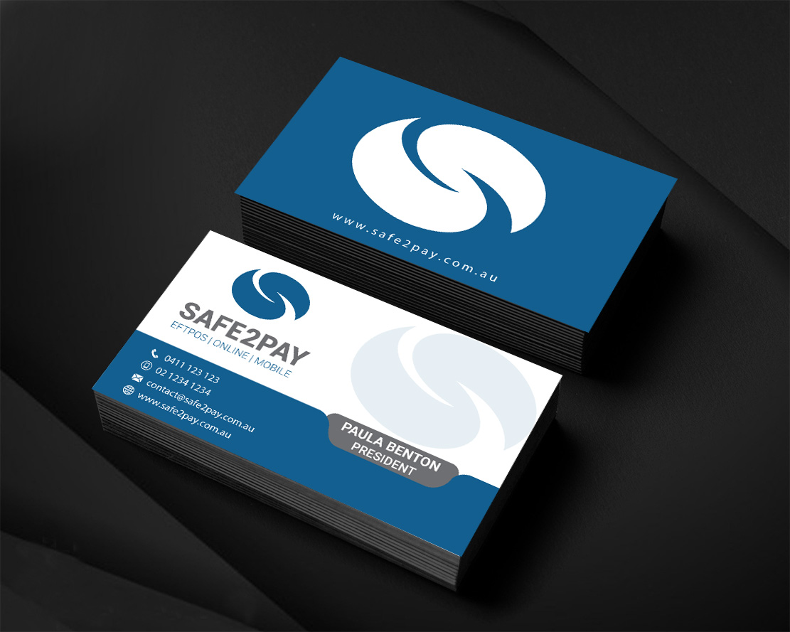 Business Card Design by Infinitive Technology for Safe2Pay | Design #21549548