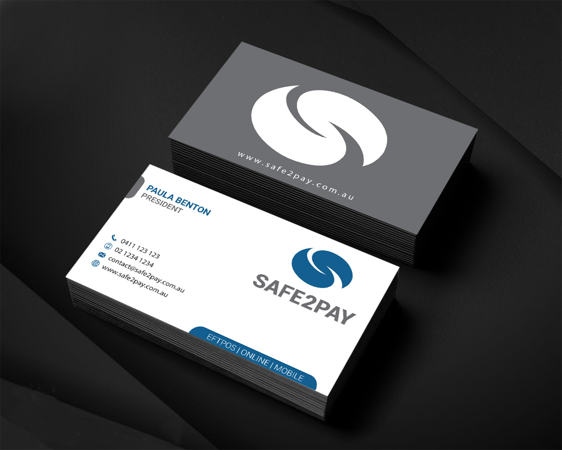 Business Card Design by Infinitive Technology for Safe2Pay | Design #21549550