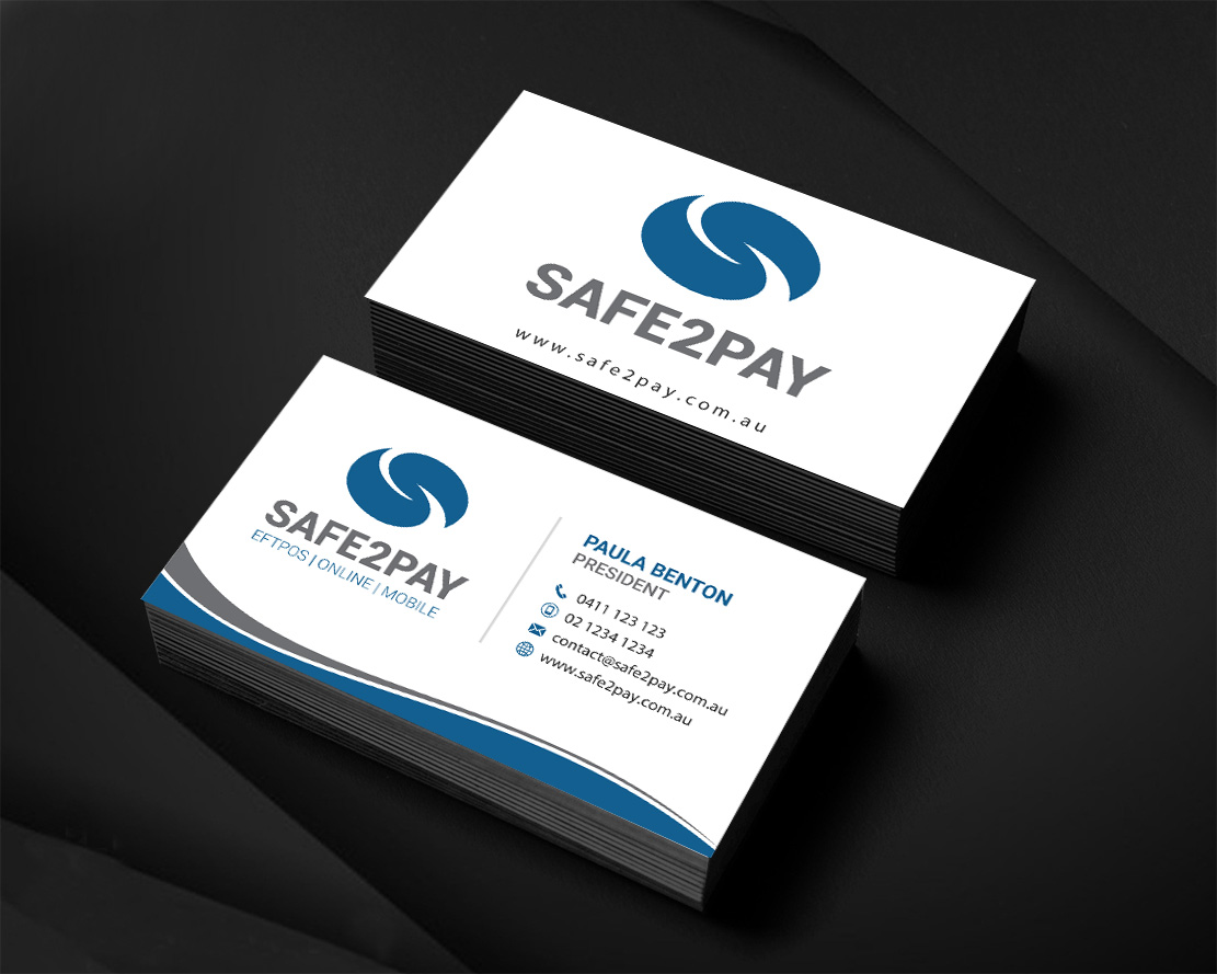 Business Card Design by Infinitive Technology for Safe2Pay | Design #21549551