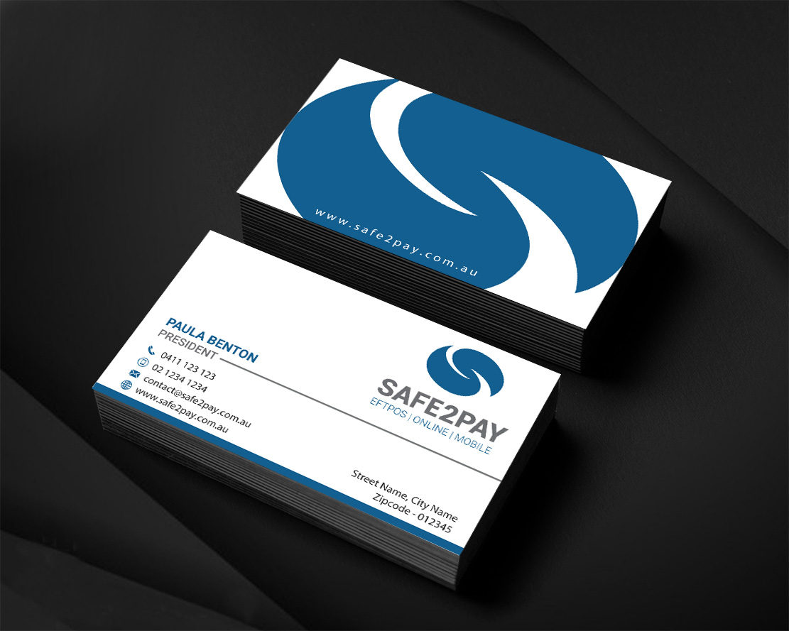 Business Card Design by Infinitive Technology for Safe2Pay | Design #21549553