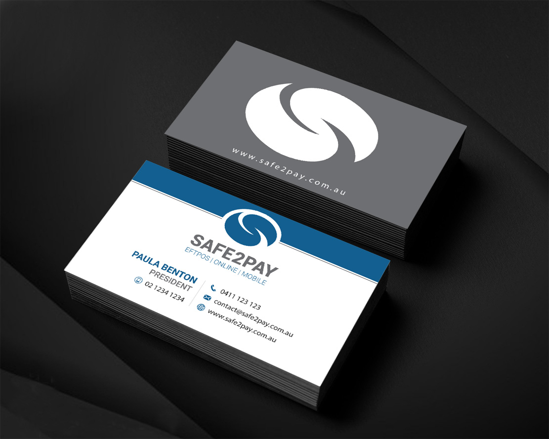 Business Card Design by Infinitive Technology for Safe2Pay | Design #21549555