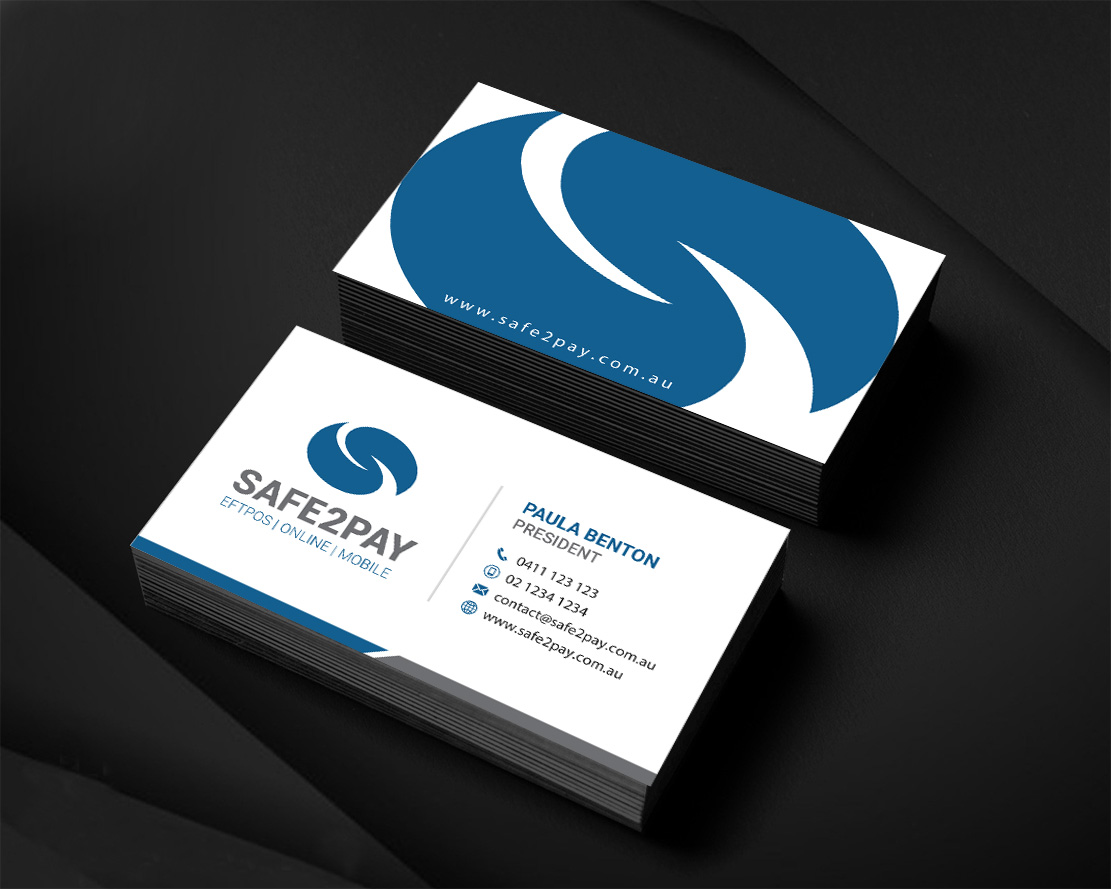 Business Card Design by Infinitive Technology for Safe2Pay | Design #21549556
