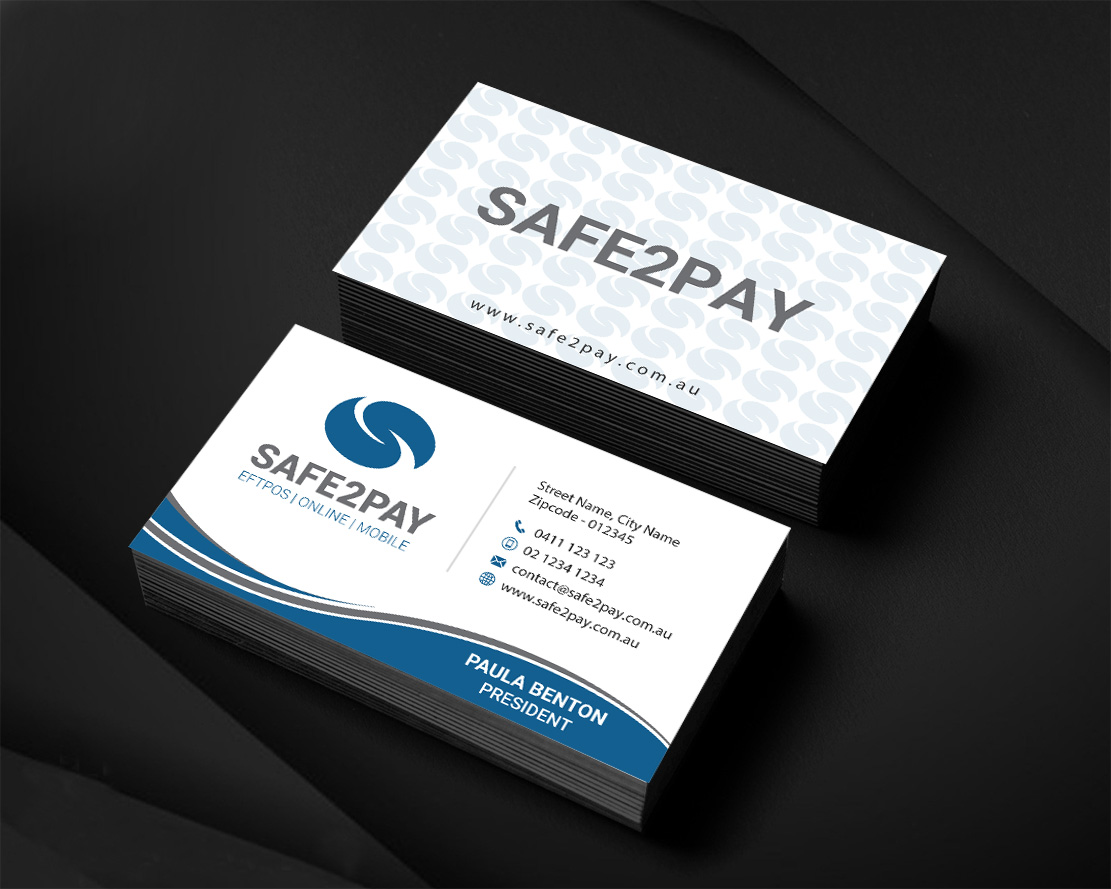 Business Card Design by Infinitive Technology for Safe2Pay | Design #21549557