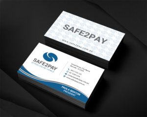 Visitenkarten-Design von Infinitive Technology für Safe2Pay | Design: #21549557