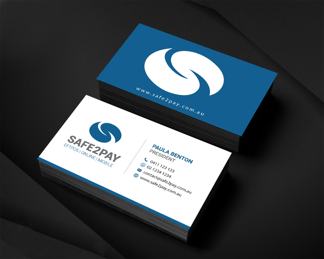 Business Card Design by Infinitive Technology for Safe2Pay | Design #21549564