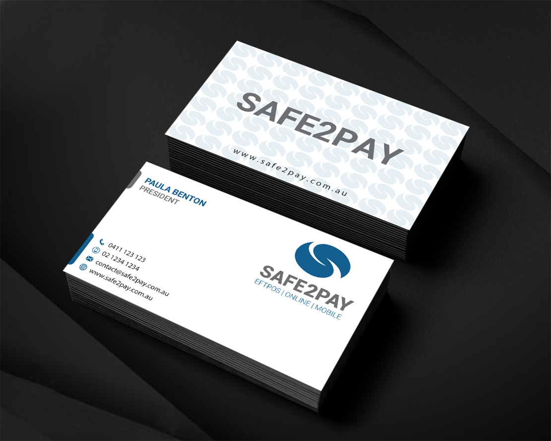 Business Card Design by Infinitive Technology for Safe2Pay | Design #21549565