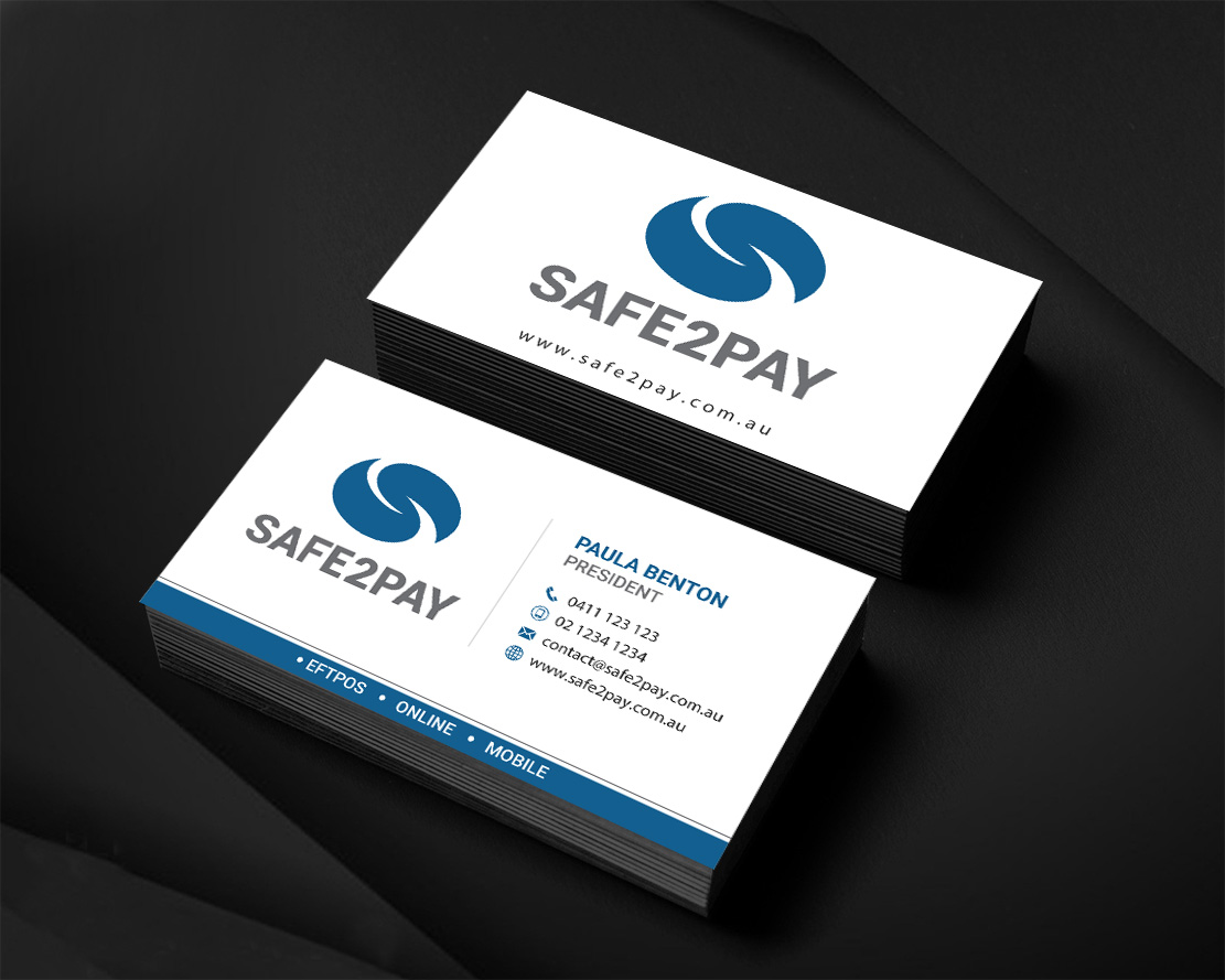Business Card Design by Infinitive Technology for Safe2Pay | Design #21549569