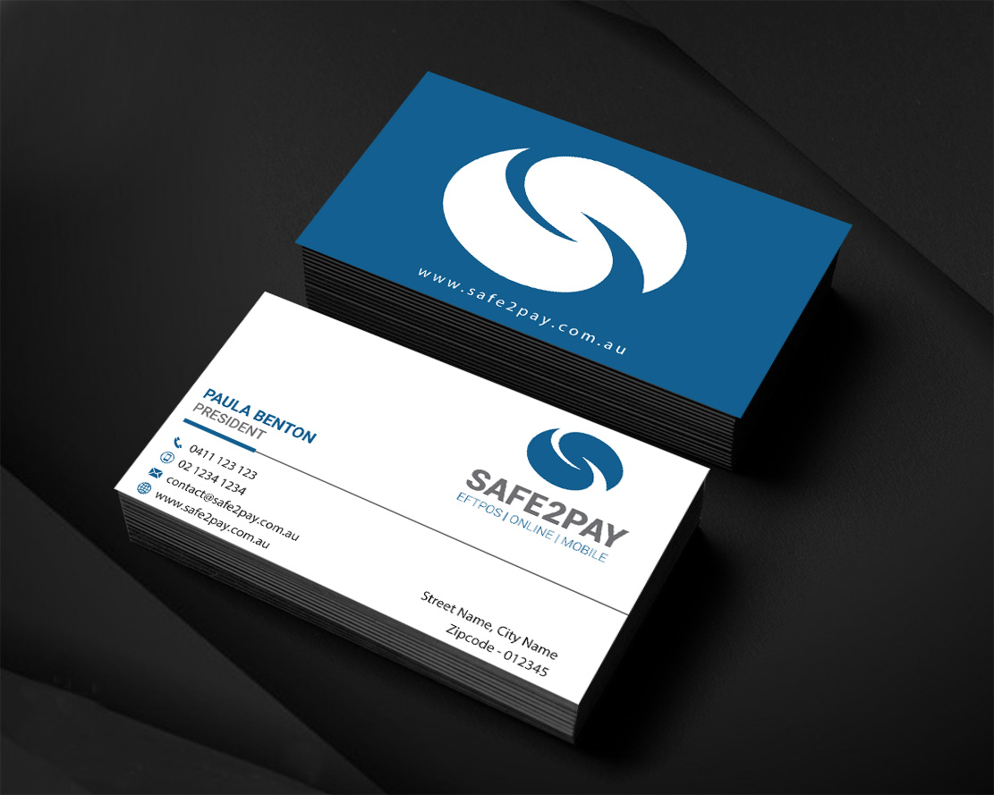 Business Card Design by Infinitive Technology for Safe2Pay | Design #21549570