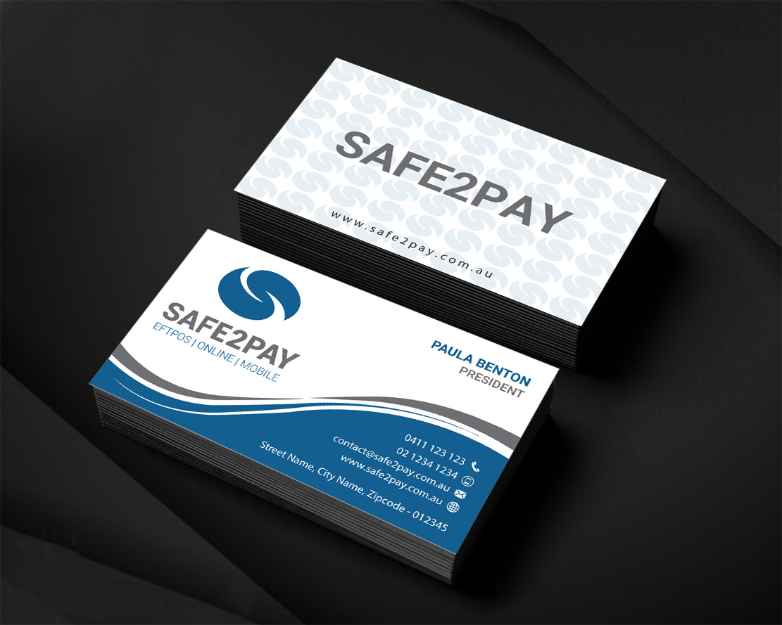 Business Card Design by Infinitive Technology for Safe2Pay | Design #21549573