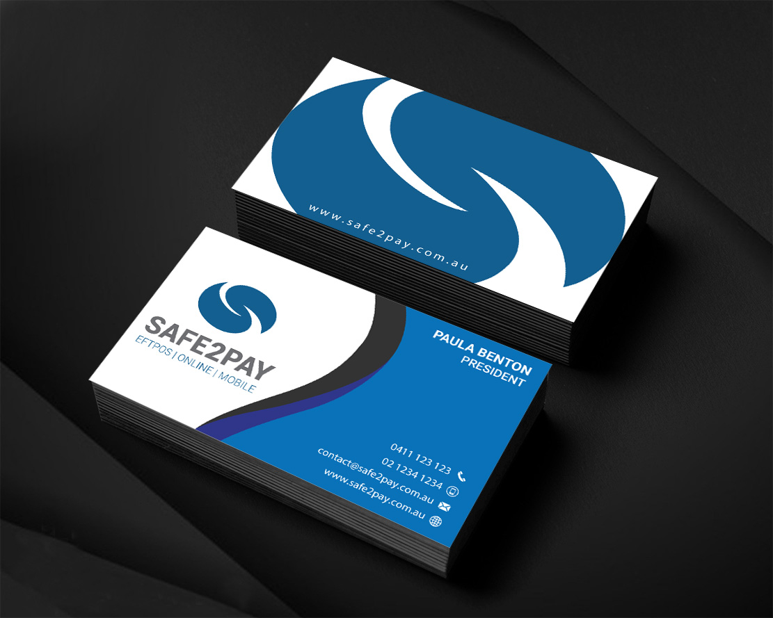 Business Card Design by Infinitive Technology for Safe2Pay | Design #21549574