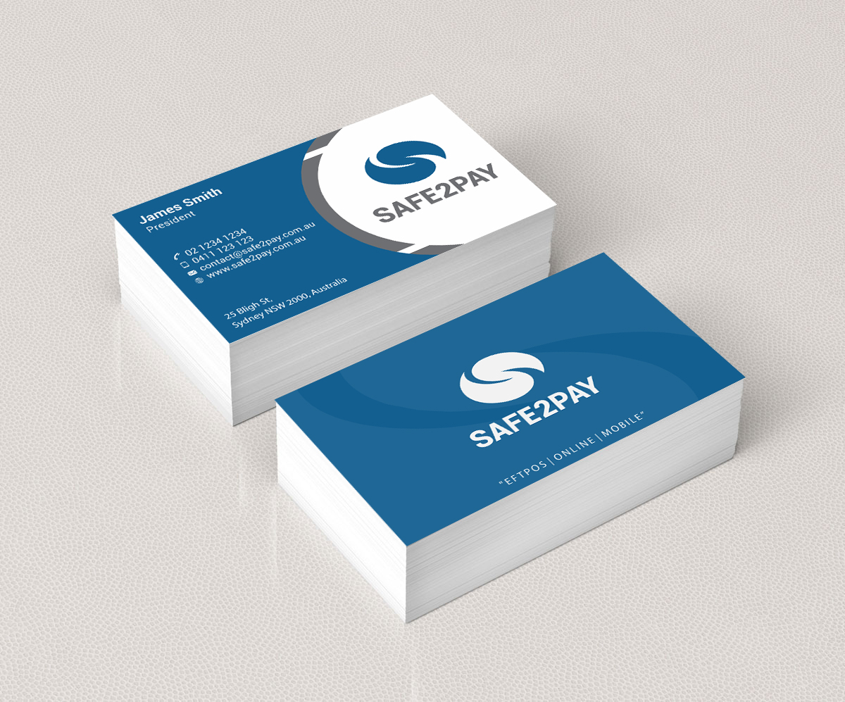 Business Card Design by Infinitive Technology for Safe2Pay | Design #21550328