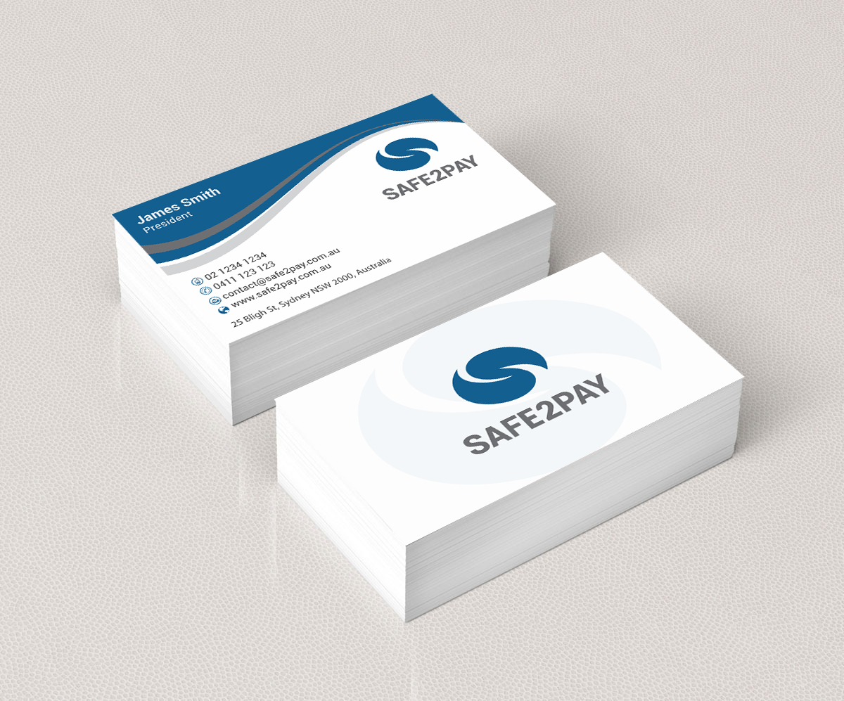 Business Card Design by Infinitive Technology for Safe2Pay | Design #21550339