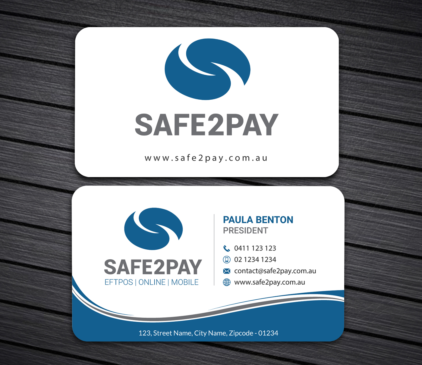 Business Card Design by Infinitive Technology for Safe2Pay | Design #21550454