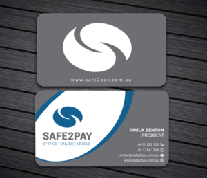 Business Card Design by Infinitive Technology for Safe2Pay | Design: #21550456