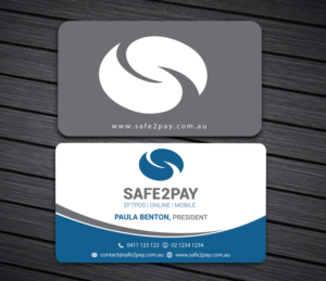 Visitenkarten-Design von Infinitive Technology für Safe2Pay | Design: #21550469
