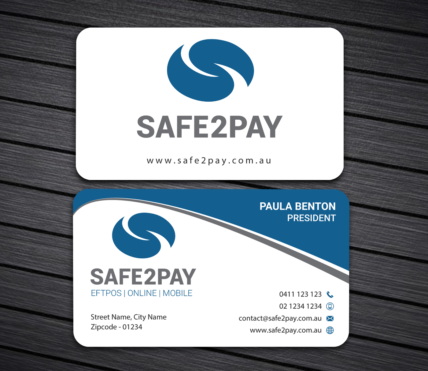 Business Card Design by Infinitive Technology for Safe2Pay | Design #21550484