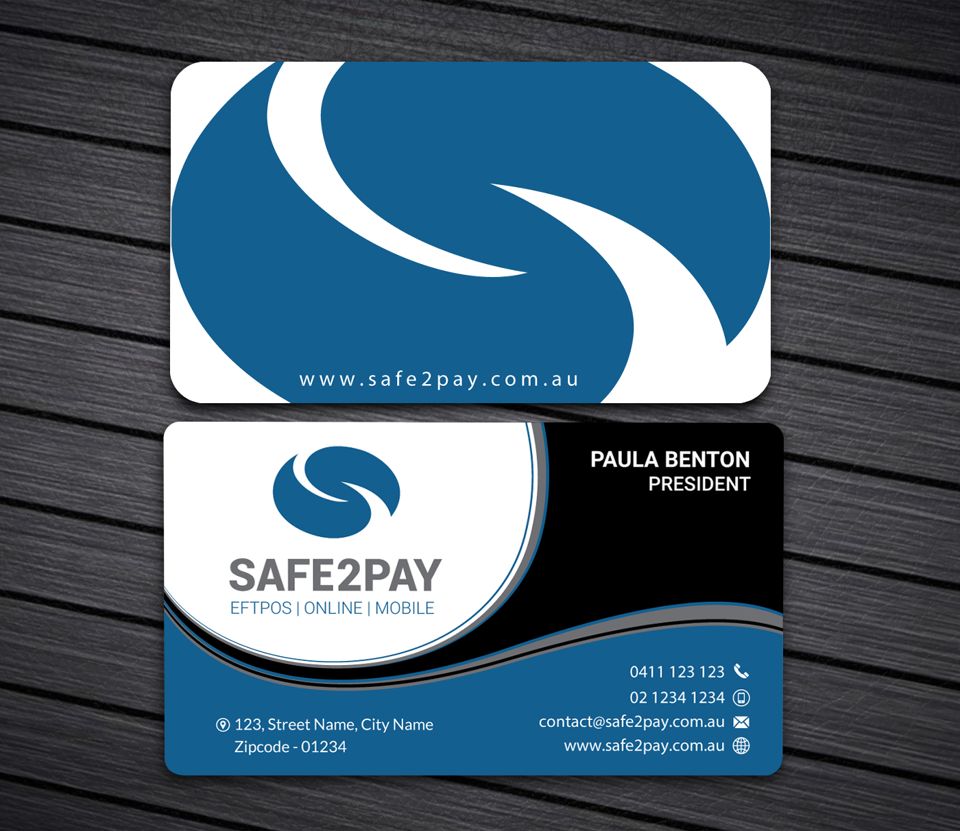 Business Card Design by Infinitive Technology for Safe2Pay | Design #21550486