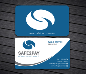 Visitenkarten-Design von Infinitive Technology für Safe2Pay | Design: #21550487
